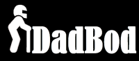 DadBod Sticker - White